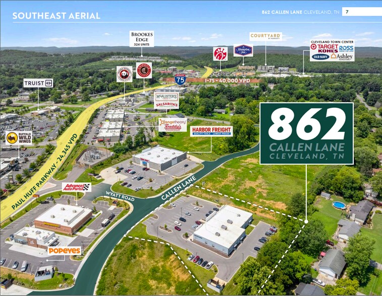 862 Callen Ln NW, Cleveland, TN à vendre - Photo du bâtiment - Image 2 de 5