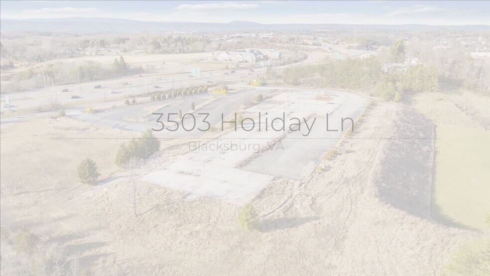 3503-3511 Holiday Ln, Blacksburg, VA à vendre - Vidéo sur l’inscription commerciale - Image 2 de 3