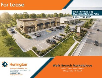 Plus de détails pour 1305 E Wells Branch Pky, Pflugerville, TX - Commerce de détail à louer
