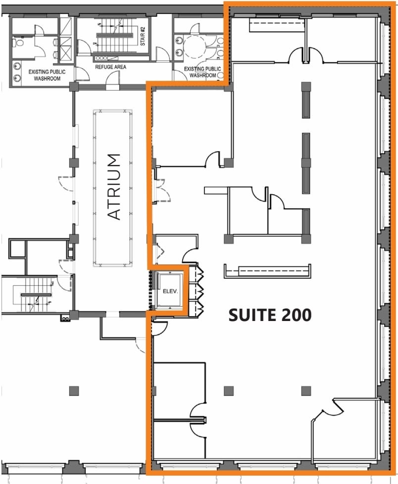 440 Cambie St, Vancouver, BC for lease Floor Plan- Image 1 of 1