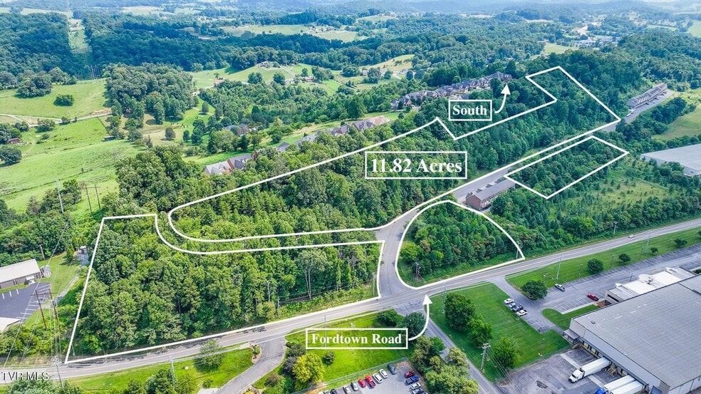 000 Fordtown Rd, Kingsport, TN for sale - Aerial - Image 1 of 8
