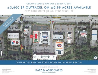 Plus de détails pour 5195 20th St, Vero Beach, FL - Terrain à vendre