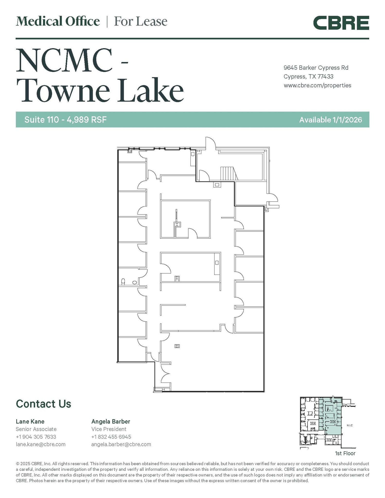 9645 Barker Cypress Rd, Cypress, TX for lease Building Photo- Image 1 of 1