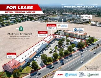 More details for 520-540 W Palmdale Blvd, Palmdale, CA - Multiple Space Uses for Lease