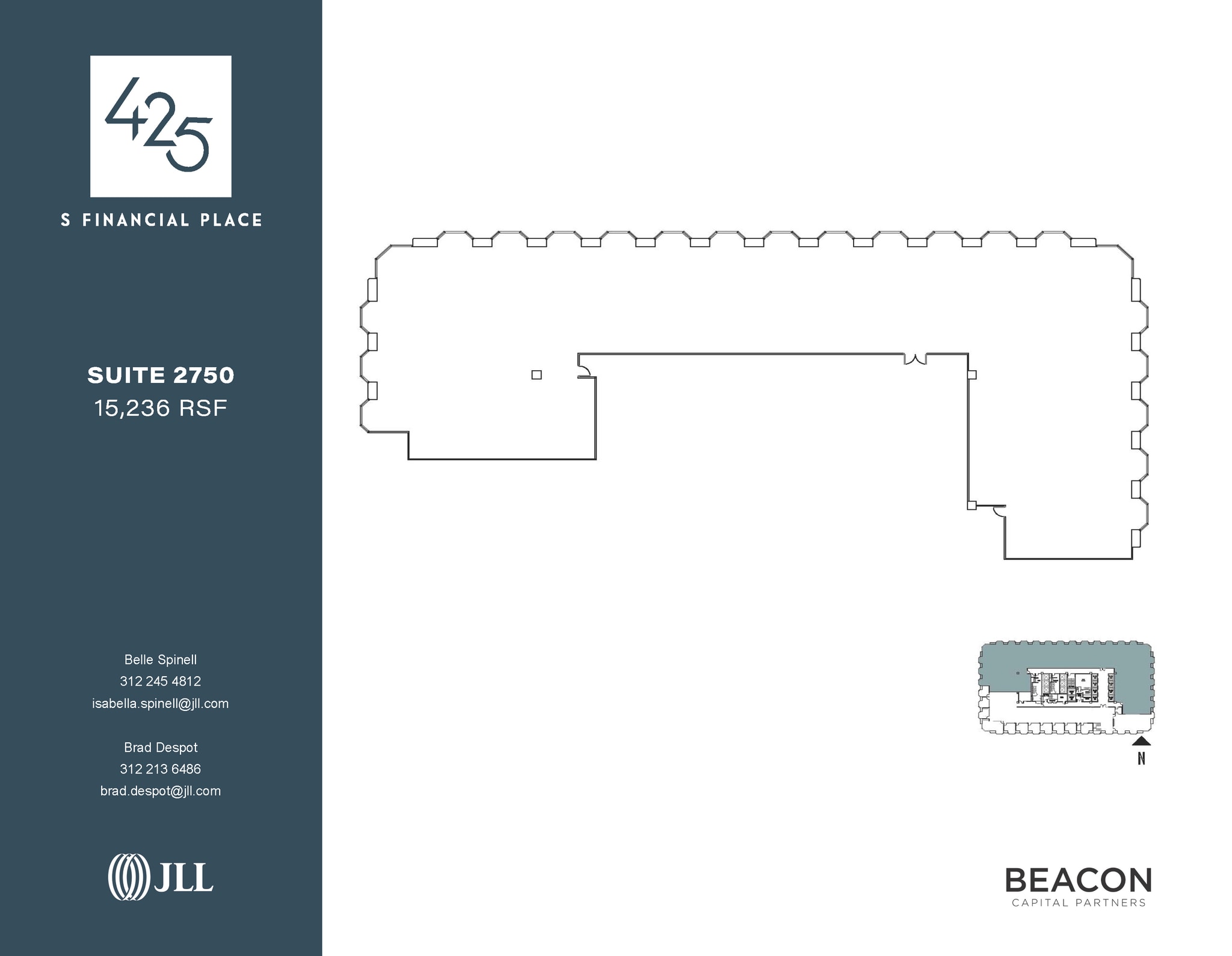 425 S Financial Pl, Chicago, IL for lease Floor Plan- Image 1 of 1
