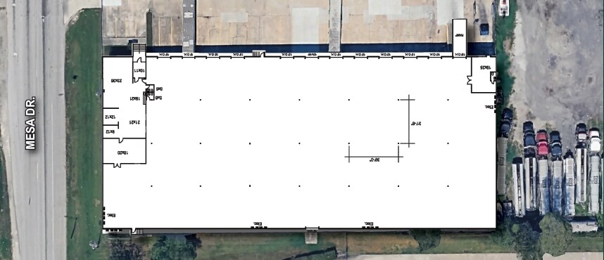 7502 Mesa Dr, Houston, TX à louer - Plan de site - Image 3 de 4