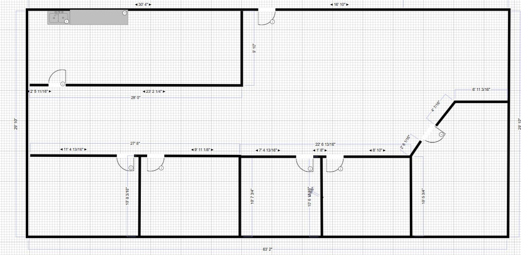 500 N Meridian Ave, Oklahoma City, OK à louer Plan d’étage- Image 1 de 1