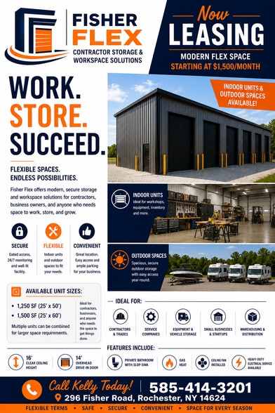 296 Fisher Rd, Rochester, NY for lease - Building Photo - Image 2 of 7