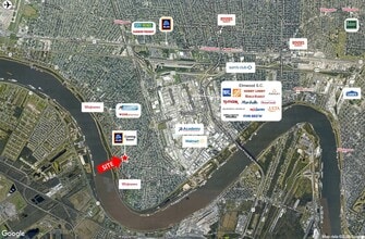 8601 Jefferson Hwy, New Orleans, LA - Aérien  Vue de la carte - Image1