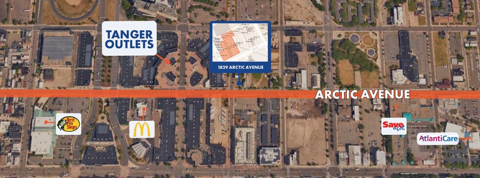 1807-1829 Arctic Ave, Atlantic City, NJ à vendre - Photo du bâtiment - Image 2 de 2