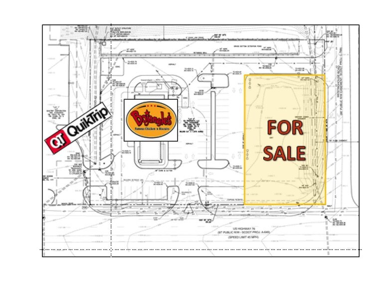 Hwy 76 & Westinghouse Rd, Pendleton, SC à vendre - Photo du bâtiment - Image 1 de 3