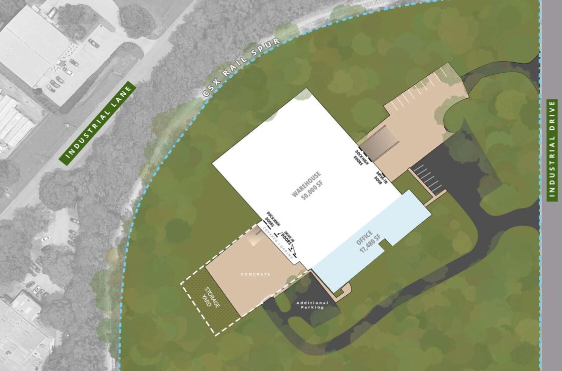 144 Industrial Dr, Birmingham, AL for lease Floor Plan- Image 1 of 1
