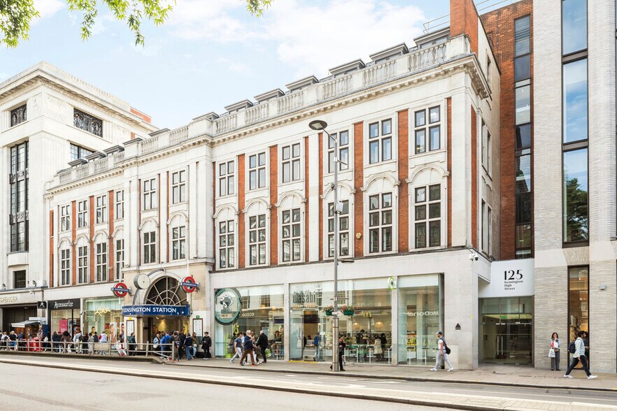 123-125 Kensington High St, London for lease - Building Photo - Image 1 of 7