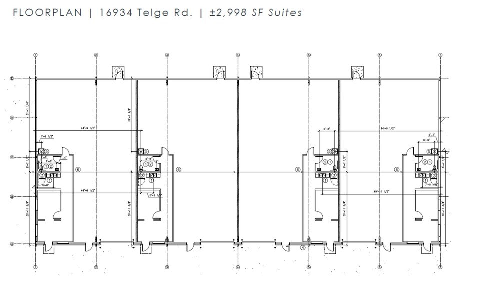 16906 Telge Rd, Cypress, TX à louer - Plan d’étage - Image 3 de 8