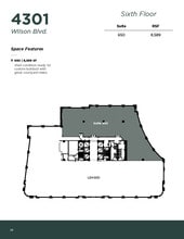 4401 Wilson Blvd, Arlington, VA for lease Floor Plan- Image 1 of 1