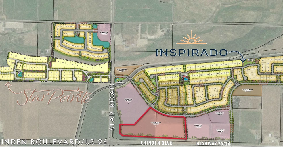 Chinden Blvd & Star Road, Nampa, ID à vendre - Plan de site - Image 1 de 1