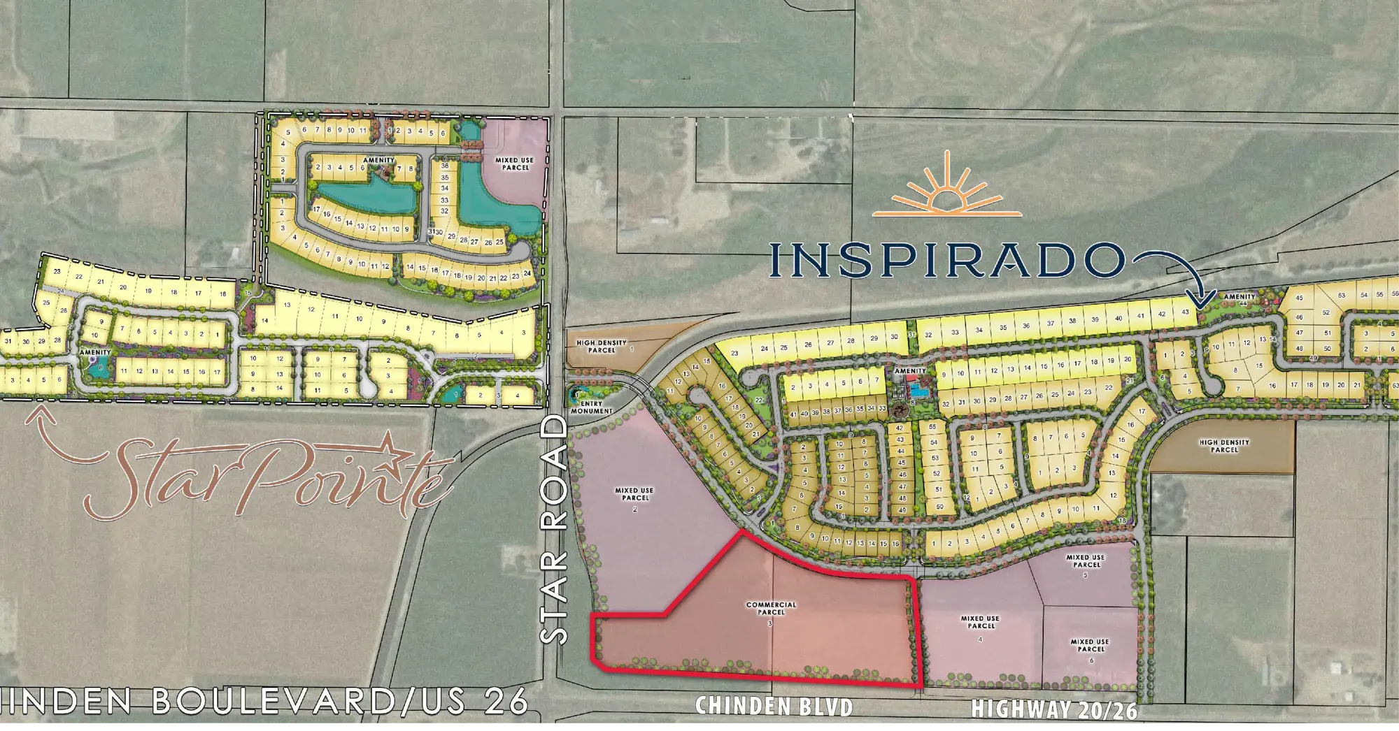 Chinden Blvd & Star Road, Nampa, ID à vendre Plan de site- Image 1 de 1