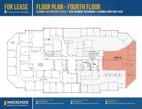 8820 Columbia 100 Pky, Columbia, MD for lease Floor Plan- Image 1 of 1
