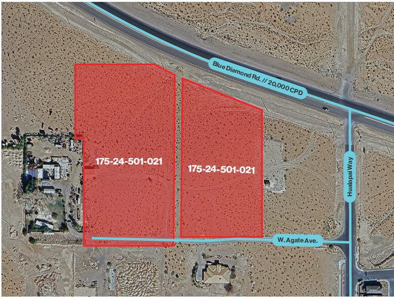 Blue Diamond Rd, Las Vegas, NV à vendre - Aérien - Image 1 de 4