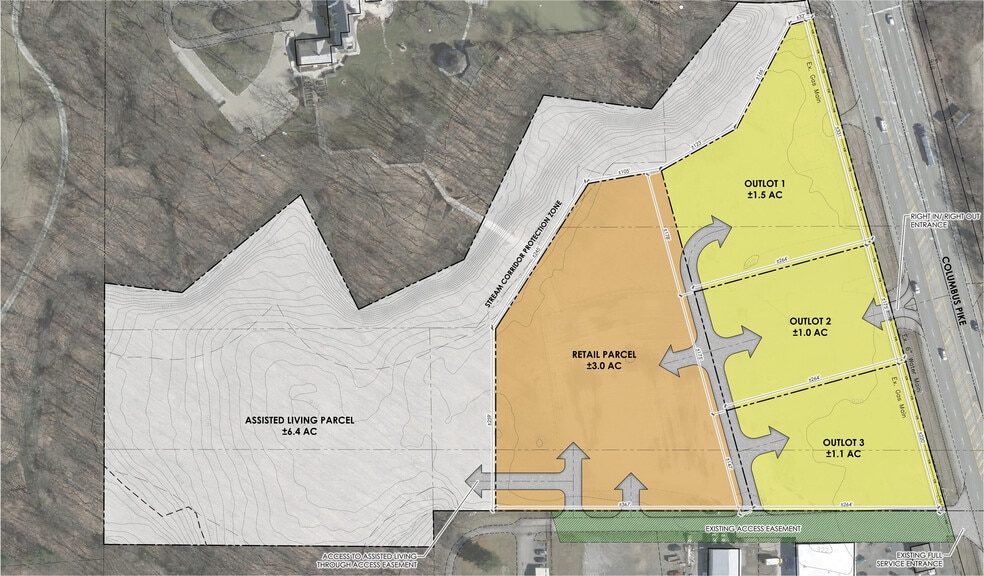 5700 Columbus Pike, Delaware, OH for sale - Site Plan - Image 3 of 6