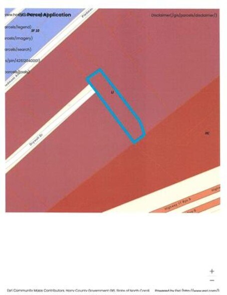 TBD Drywall Dr. TBD Drywall Drive Dr, Myrtle Beach, SC à vendre - Plan cadastral - Image 3 de 7