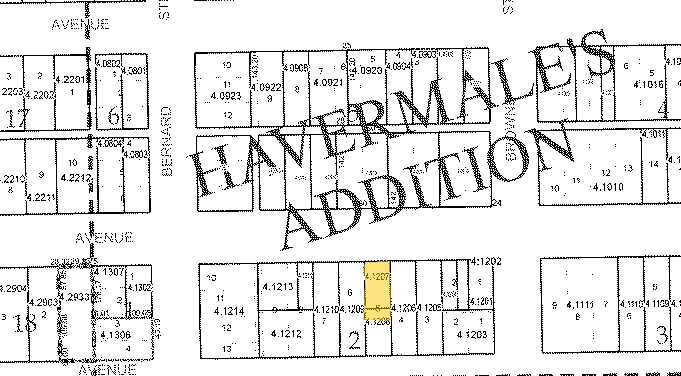 221-223 W Riverside Ave, Spokane, WA à louer Plan cadastral- Image 1 de 2