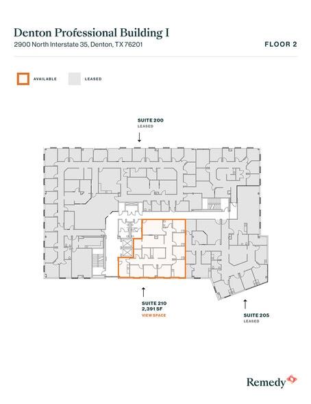 2900 Interstate 35, Denton, TX à louer - Plan d’étage - Image 3 de 5