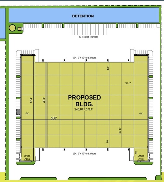 2555 Genoa Red Bluff Rd, Pasadena, TX à louer - Plan de site - Image 2 de 2