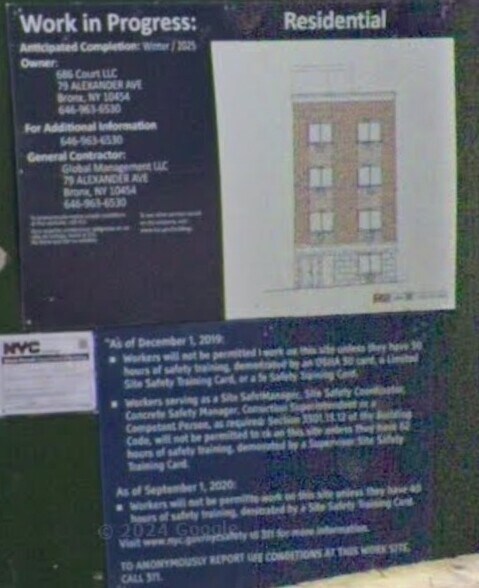 686 Courtlandt Ave, Bronx, NY for lease - Building Photo - Image 2 of 3