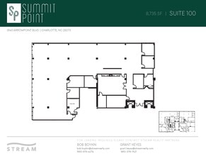 9140 Arrowpoint Blvd, Charlotte, NC for lease Floor Plan- Image 2 of 10