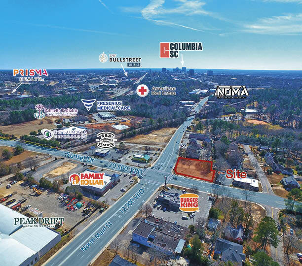 3321 N Main St, Columbia, SC à vendre Photo du bâtiment- Image 1 de 2