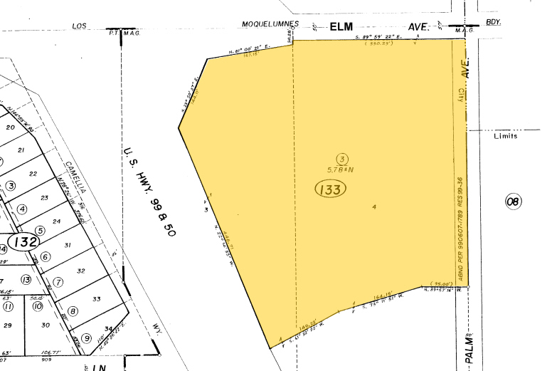 I-99 And Simmerhorn Rd, Galt, CA à louer - Plan cadastral - Image 2 de 9