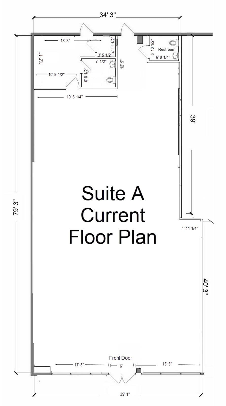 801 Highway 11 S, Picayune, MS à louer Plan d’étage- Image 1 de 2