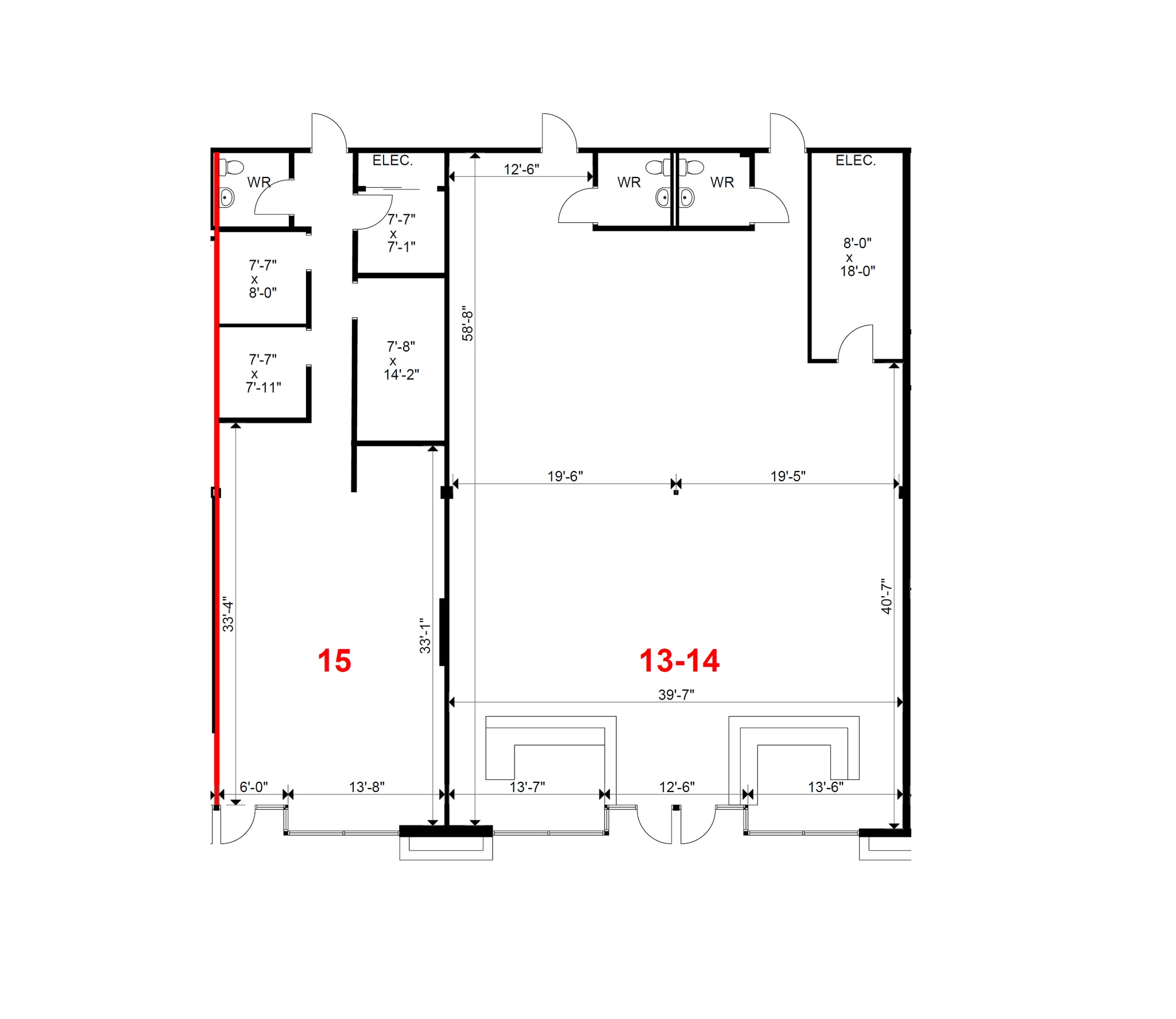 2101 S Decatur Blvd, Las Vegas, NV for lease Floor Plan- Image 1 of 7