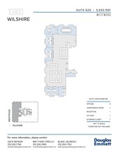 10900 Wilshire Blvd, Los Angeles, CA à louer Plan d’étage- Image 1 de 1