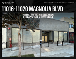 Plus de détails pour 11016 Magnolia Blvd, North Hollywood, CA - Vente au détail à vendre