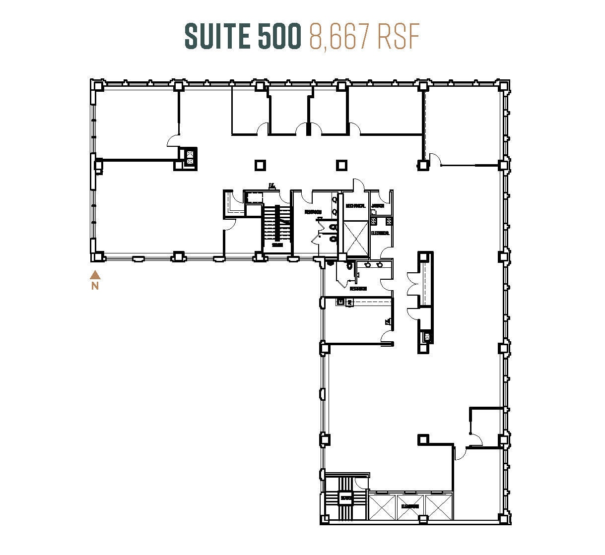 1425 4th Ave, Seattle, WA à louer Plan d’étage- Image 1 de 23