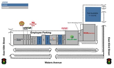 4800 Waters Ave, Savannah, GA à louer Plan d’étage- Image 1 de 1