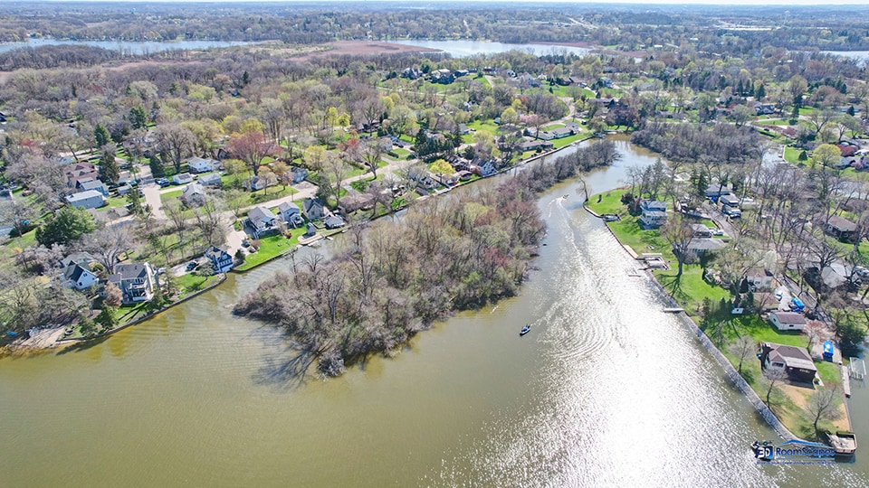 35116 N Lake Matthews Trl, Ingleside, IL for sale - Aerial - Image 2 of 10