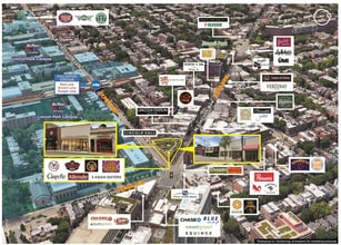 2414 N Lincoln Ave, Chicago, IL - Aérien Vue de la carte