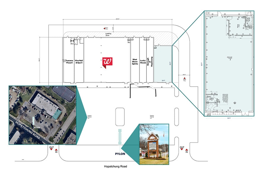 47 Hopatchung Rd, Hopatcong, NJ for lease - Site Plan - Image 3 of 5