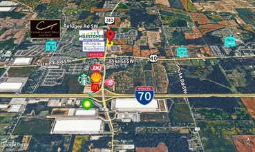 8935 Hazelton Etna Rd, Pataskala, OH - Aerial  map view - Image1