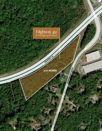 Plus de détails pour Highway 49 & Youngblood Rd, Charlotte, NC - Terrain à vendre