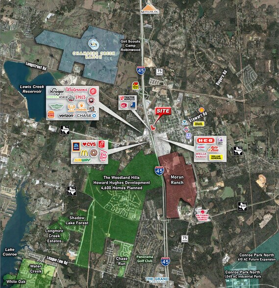 12650 Interstate 45 N, Willis, TX à louer - Aérien - Image 1 de 4