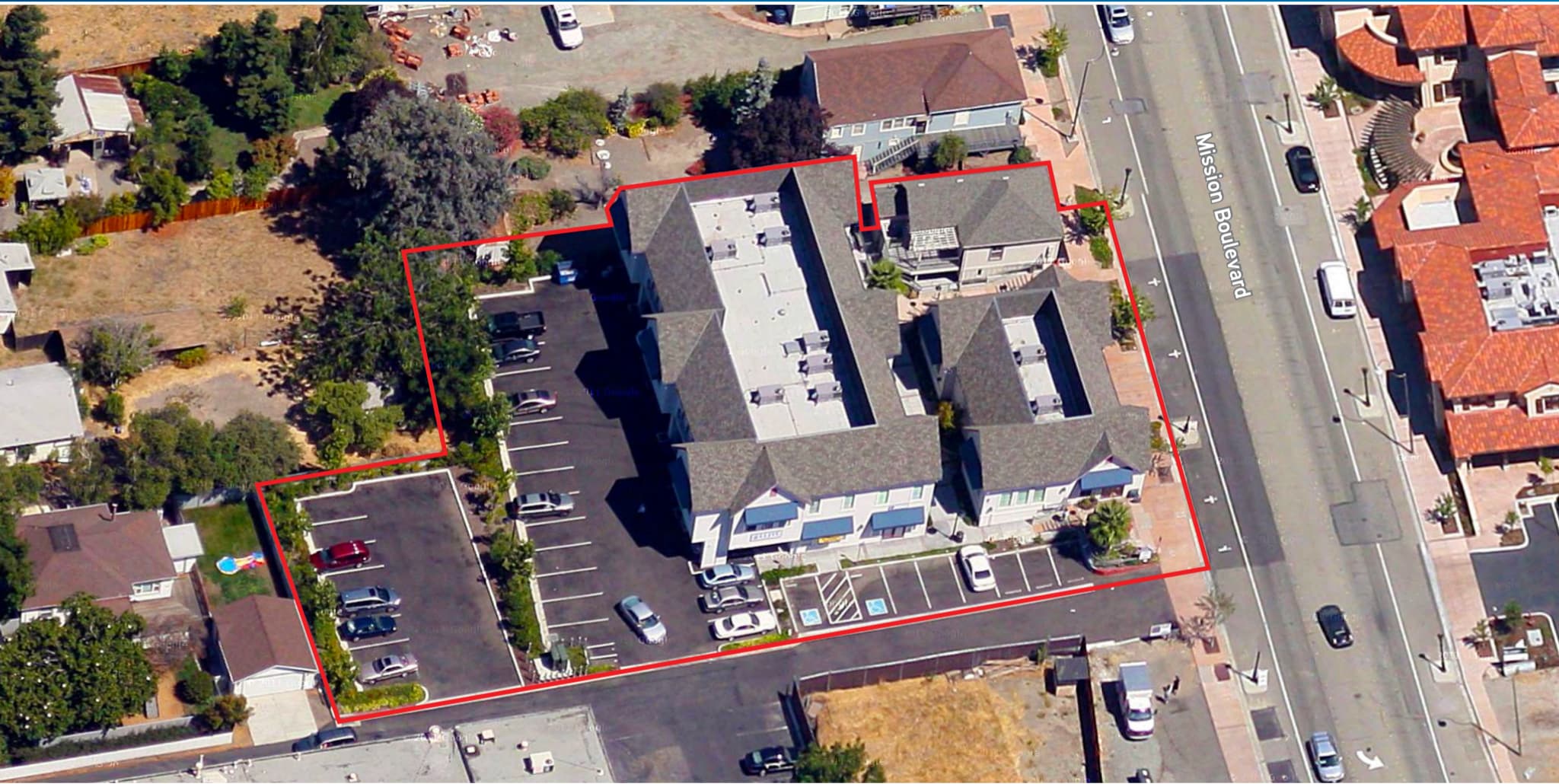 43427-43433 Mission Blvd, Fremont, CA à louer Aérien- Image 1 de 6
