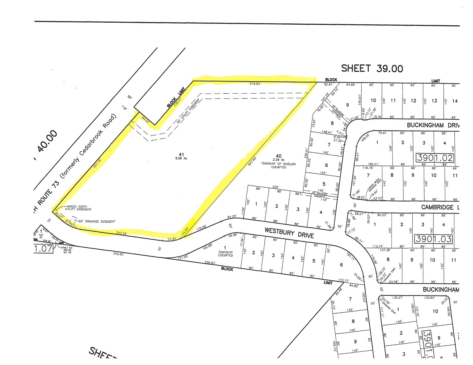 110 N Route 73, Berlin, NJ à vendre Photo du bâtiment- Image 1 de 9