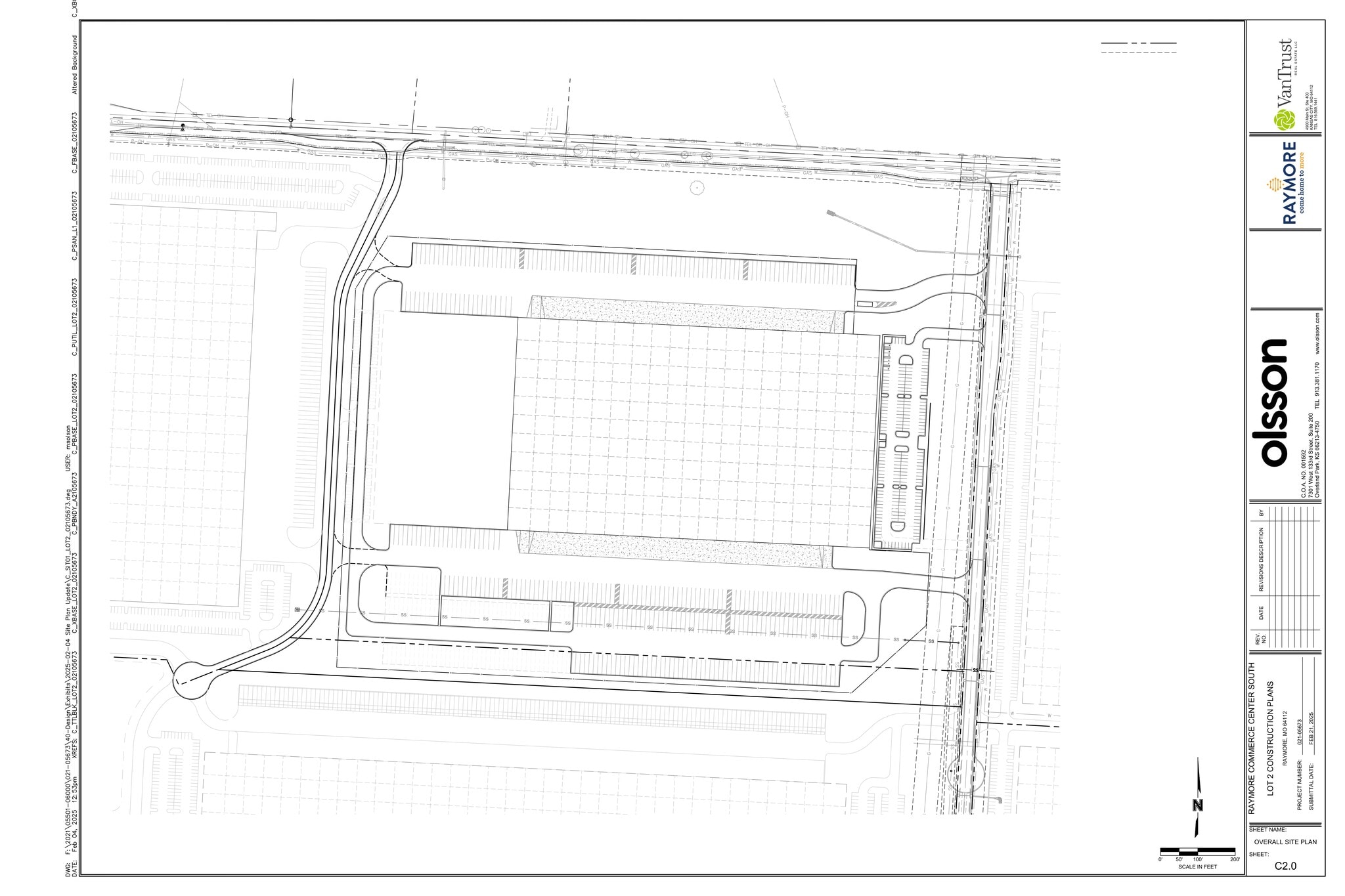 1700 Commerce Dr, Raymore, MO à louer Plan de site- Image 1 de 4