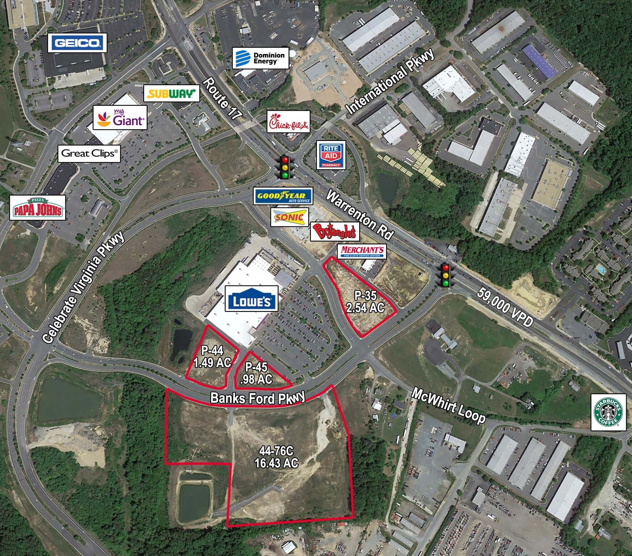 400 Banks Ford Pky, Fredericksburg, VA à vendre Photo du bâtiment- Image 1 de 2