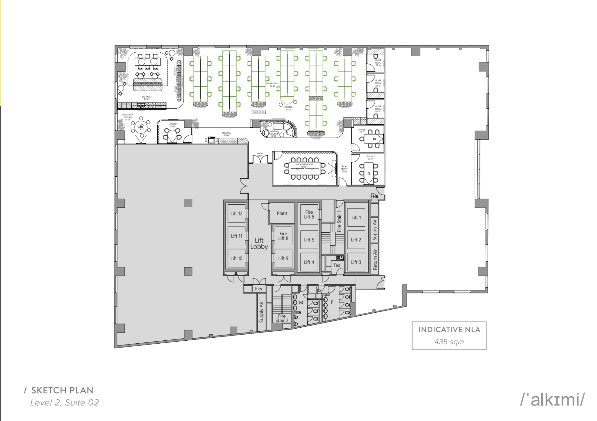 45 Clarence St, Sydney à louer Plan d’étage- Image 1 de 1