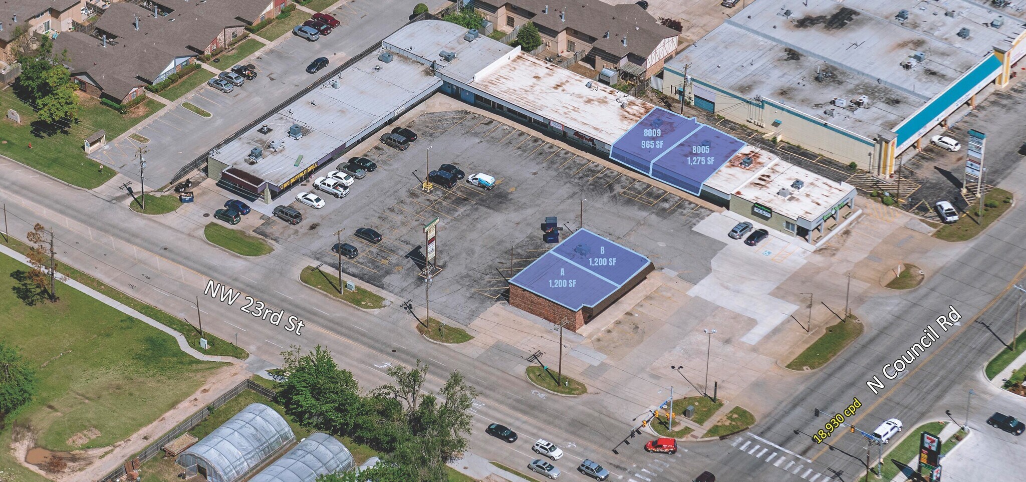 8013-8027 NW 23rd St, Bethany, OK for lease Primary Photo- Image 1 of 2